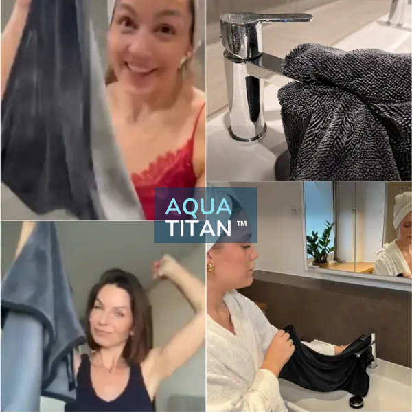 AQUATITAN™ – Lot de 3 chiffons magiques