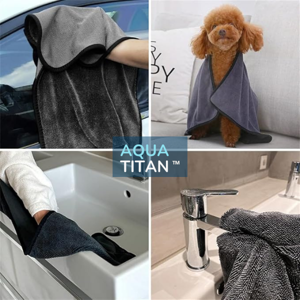 AQUATITAN™ – Lot de 3 chiffons magiques