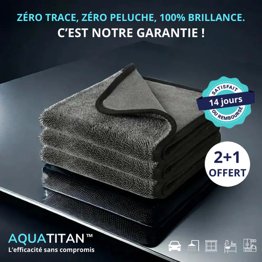 AQUATITAN™ – Lot de 3 chiffons magiques